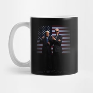 Trump vs Biden - Tshirt Design Mug